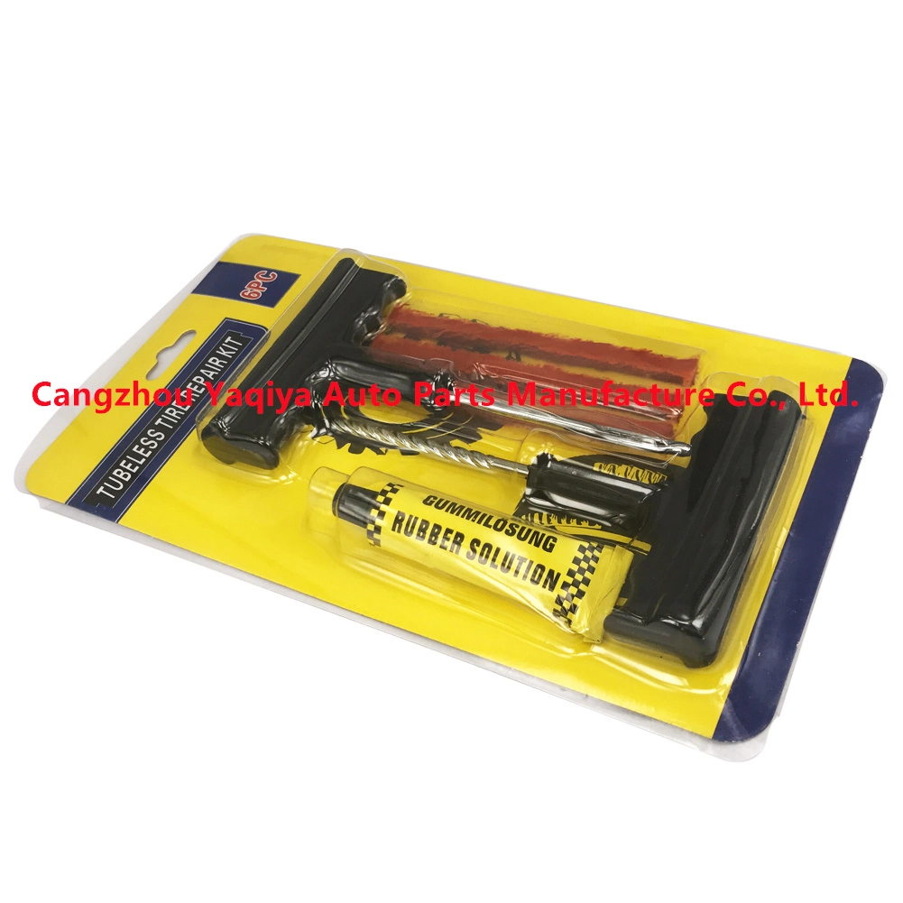 Car Universal Heavy Duty Tubeless Flat Tire Puncture Patch Emergency Tyre Repair Fix Set Tool Kit for Auto