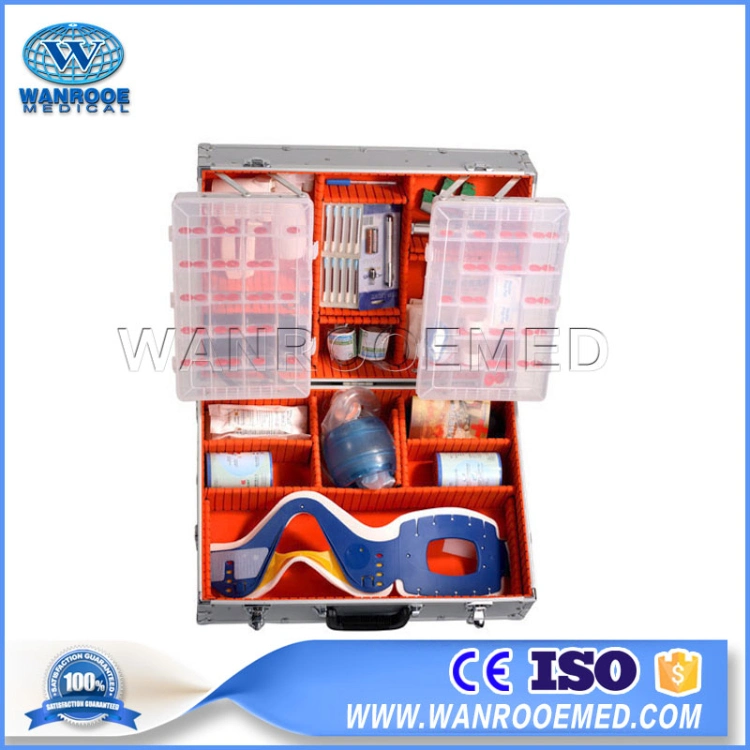 Medical Rescue Cabinet Portable Practical Camping Car Travel Emergency First Aid Kit